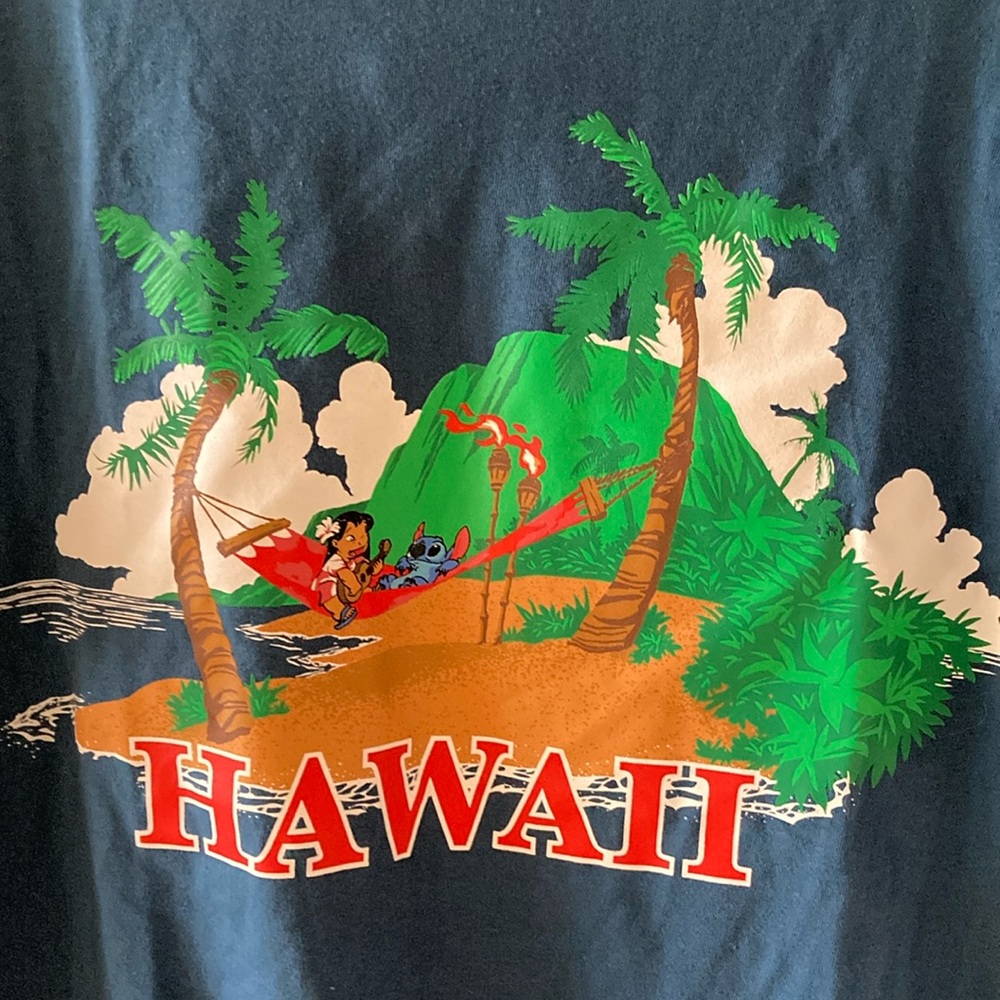 New Disney Lilo & Stitch Hawaii Tee